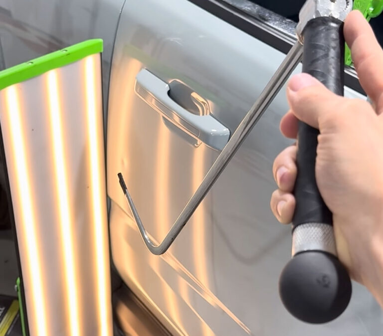 Door Ding Repair on a Houston SUV