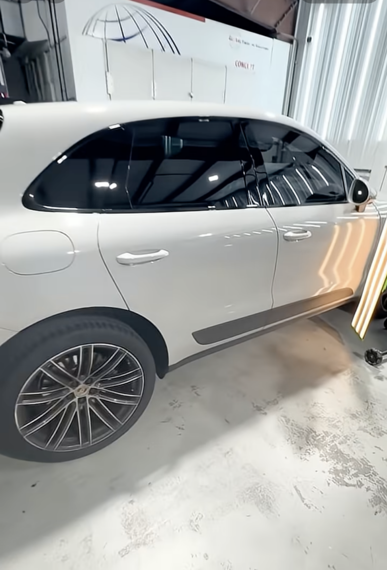 Navigating the Body Line: Porsche Macan Paintless Dent Repair