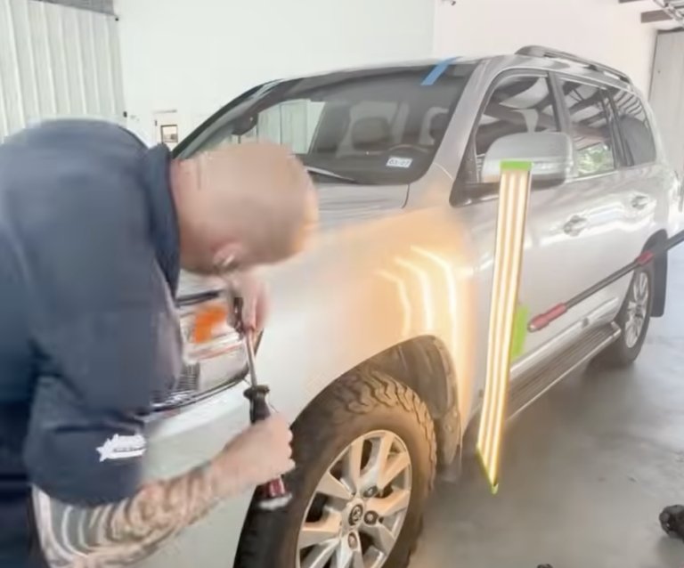 Restoring an Icon: Toyota Land Cruiser Paintless Dent Repair